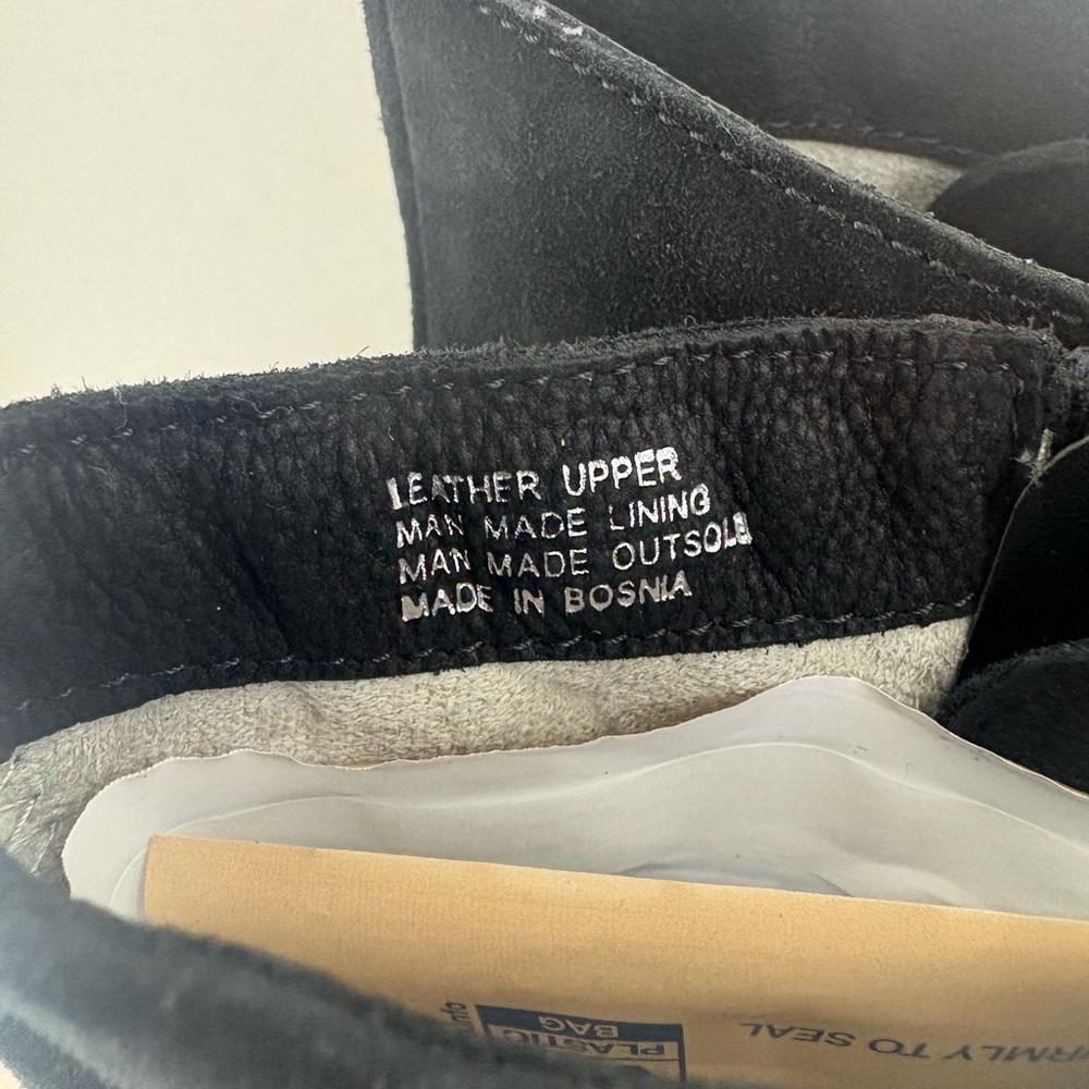 Miz Mooz Black Lace-Up Knee-High Heeled Boots - Picture 4 of 11